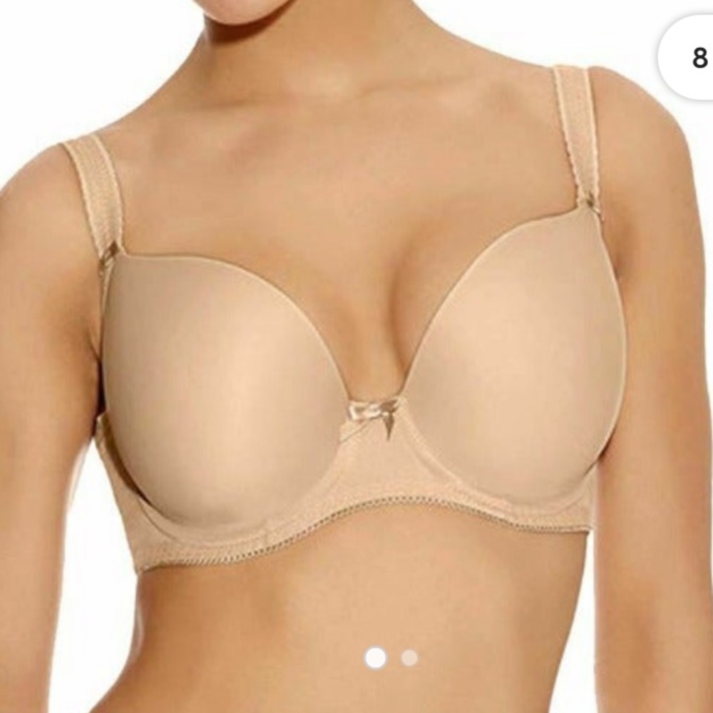 Freya Deco Plunge T-Shirt Bra Nude 32G